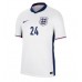 England Cole Palmer #24 Fußballbekleidung Heimtrikot EM 2024 Kurzarm